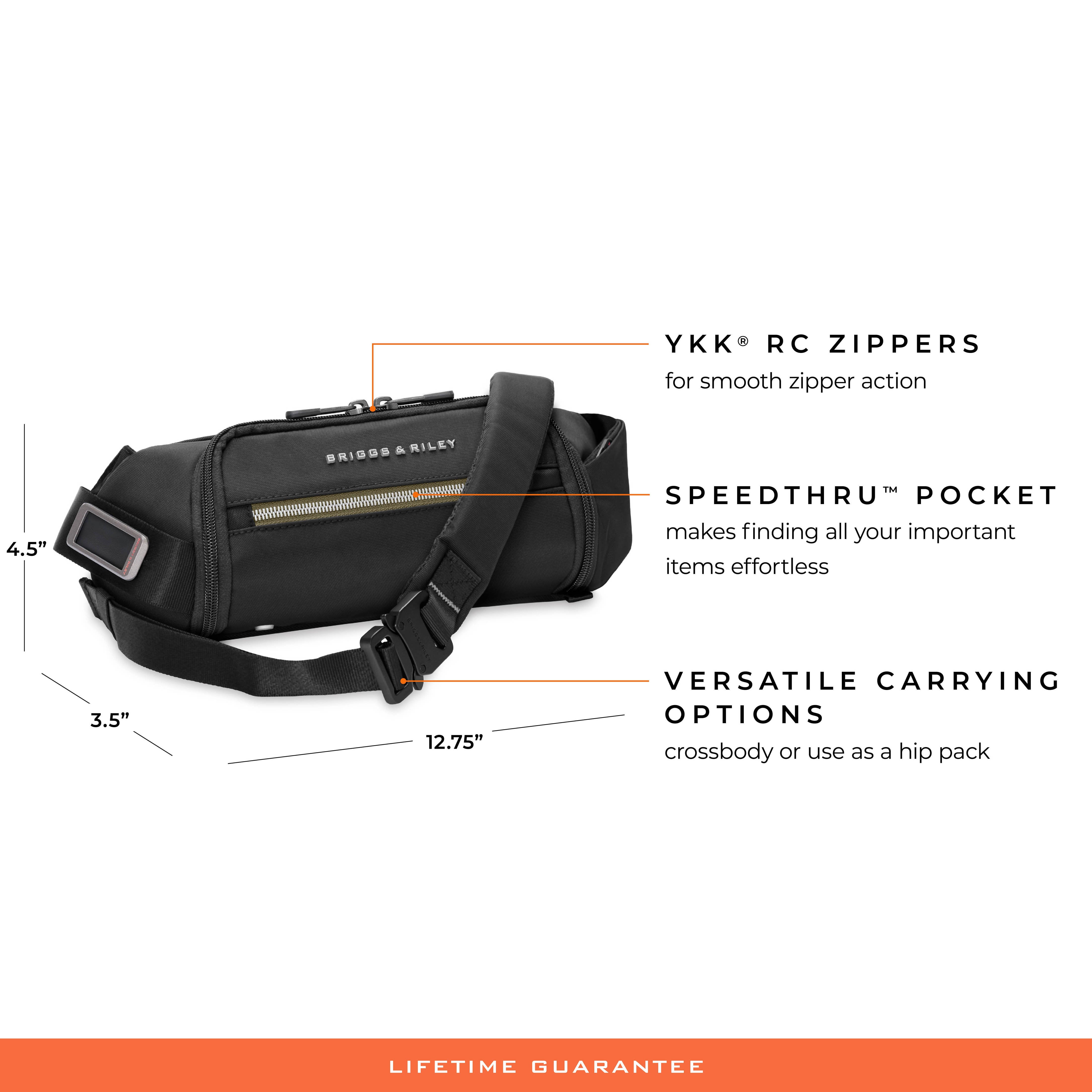 Briggs & Riley HTA Sling Bag-Black