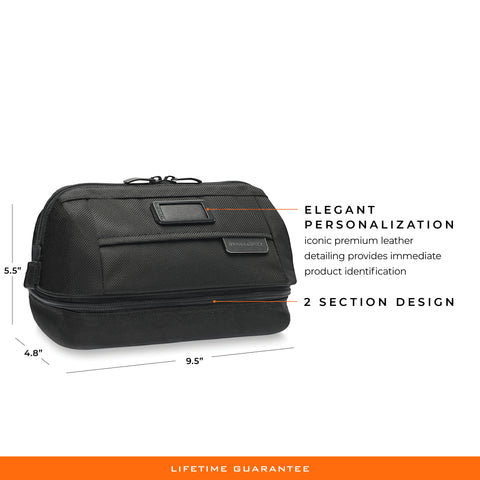 Briggs & Riley Baseline 22" Essential 2-Wheel Expandable Carry-On - Black