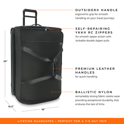 Briggs & Riley Baseline 22" Essential 2-Wheel Expandable Carry-On - Black