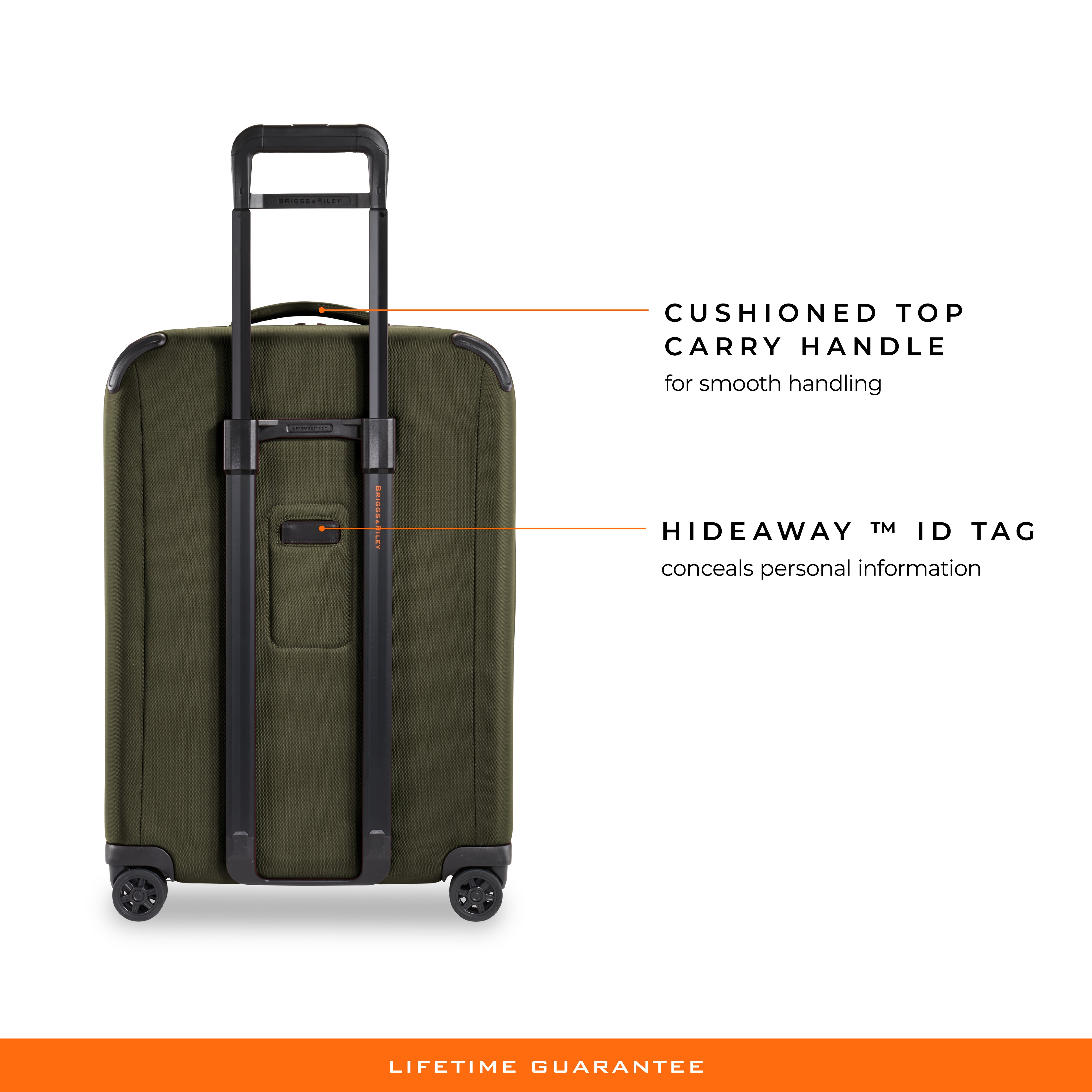 Briggs & Riley ZDX Medium Expandable Spinner - Hunter