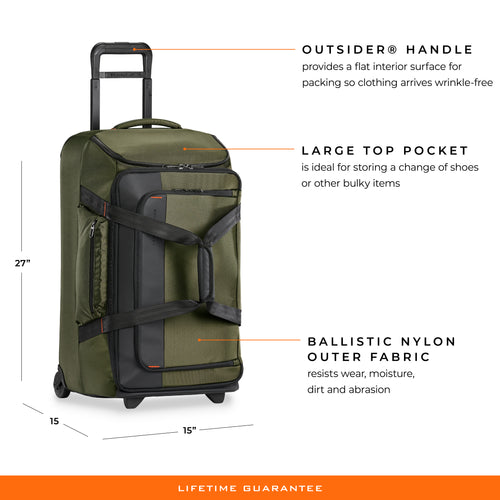 Briggs & Riley ZDX Medium Upright Duffle - Hunter