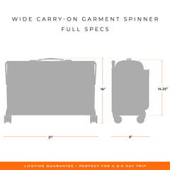 Briggs & Riley Baseline 21" Wide Carry-on Garment Spinner - Black
